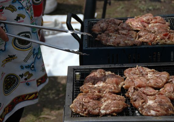 地元鳩ケ谷商工会40周年記念・桜祭り・ブースで絶品FOODをご提供！